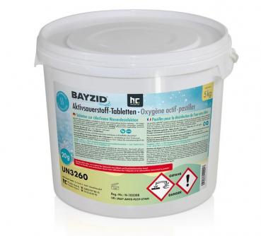 5 kg BAYZID® Aktivsauerstoff Tabletten 20g für Pools